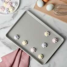 Gallen - Hoja de galletas antiadherente de acero carbono, 13 x 9 pulgadas, color gris frío(13" Cookie Sheet Gris frío (hoja de galletas de 13 pulgadas)) - Multicolor - Ver 8