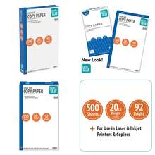 Copy Paper 8.5 X 14 Inches 92 Bright White 20 Lb Bond 500 Sheets Per Ream - 1 - 查看 1