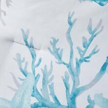 5/7pcs Starfish Shell Printed Bed Comforter Set, 100% Microfiber Soft Breathable Winter Bedding Set, Comfortable And Durable, Include 1 Comforter+1 Flat Sheet+1 Fitted Sheet+1/2 Pillowcases+1/2 Pillowshams,All-Season, Bed In A Bag,Best Christmas Gift - Blue-bZ15 - View 8
