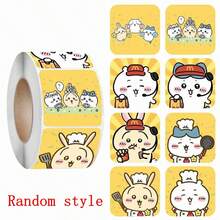 1套/500张全新可爱贴纸，适用于日本动漫卡通及周边产品，可爱装饰贴纸，适用于日本动漫信封，小八宇佐美贴纸，手工账户装饰礼品包装贴纸，行李箱笔记本，吉他装饰贴纸，小礼物，送给亲朋好友的小礼物，圣诞袜填充物，圣诞礼物，圣诞节，圣诞装饰，随机风格 - 彩色 - 查看 4