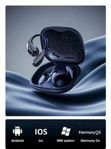 Philips 2025 New Wireless Bluetooth Earbuds, Over-Ear Hook Style, Open-Ear Earbud-Free Design, Sports, High Sound Quality, Long Battery Life, Noise Cancellation, TAT2769 - Black - View 9