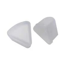 1pc/2pcs/4pcs/10pcs/Set Petal Shape Powder Puff Storage Box, Creative Cosmetic Puff Display Case,For Holiday Beach, Bathroom Collection, Bedroom Collection, Large Capacity - Clear - View 11
