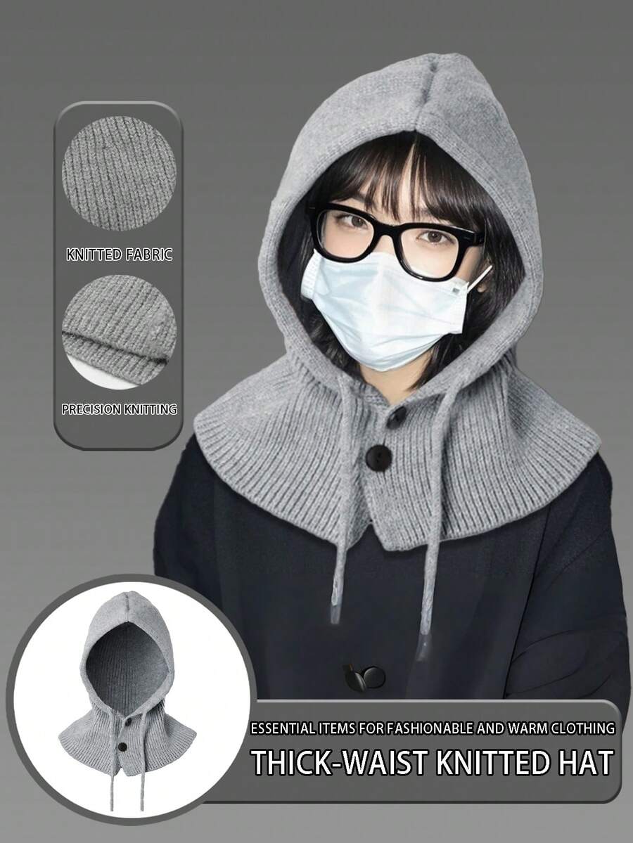 Men's And Women's One-Size-Fits-All Ski Hat With Neck Strap - All-Season Neck Warmers - Winter Hats - Cold Weather Neck Wraps - Blaklava Hat - Outdoor Sports Hats - Blaklava Windproof Neck Warmers - Multicolor - View 1