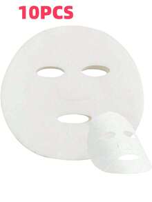 100片装护肤纱布面膜，藻类软面膜粉美容纱布垫 - 彩色 - 查看 12