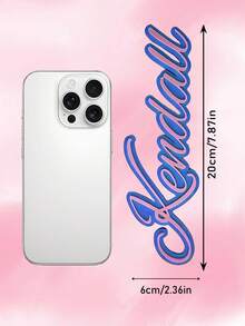 1pc Customized Illuminated Name Plate, Personalized TPU Name Plate, Home Decor Personalized Name Tag With Lighting Effect, 3D Printed, Personalized Bedroom Or Indoor Decor, Easy To Hang And Install, Suitable For Room, Wall, Door, House, Bedroom Decoration, Most Practical Item. - Multicolor - View 13