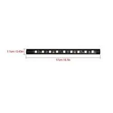 1 pieza 2 en 1 USB de coche decorativo luz ambiental - Rojo - Ver 4