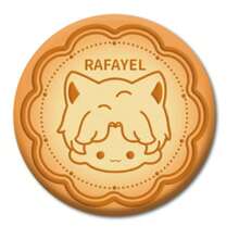 1枚58毫米动漫风格金属合金“爱与深空”游戏徽章，情人节可爱礼物