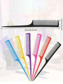 10支装尖尾梳，高品质美发造型梳，分缝梳，必备护发工具