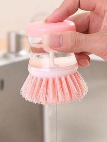 1/3/4 jeux de brosses de nettoyage d'ustensiles de cuisine, brosses à vaisselle ménagères, brosses à vaisselle à pression, petites brosses portables pour casseroles de cuisine, outils de nettoyage pour camping et pique-nique en véhicule récréatif et en plein air, ustensiles de cuisine d'extérieur, équipement d'extérieur, fournitures de nettoyage, fournitures de cuisine, accessoires de cuisine, outils de nettoyage, brosses de toilette (style, couleur, épaisseur, aléatoire) - Multicolore - Voir 3