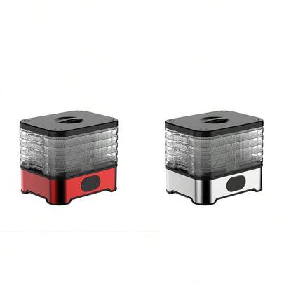 8-Tray Food Dehydrator With Digital Timer And Temperature Control, Suitable For Making Jerky/Meat/Beef/Fruit/Vegetable, Pet Treats, Herbs And Yogurt, 400W