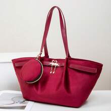 Bolsa de ombro feminina vintage Maillard de grande capacidade, modelo novo e moderno, versátil e ideal para o dia a dia.