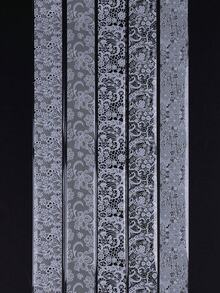 1Box White Lace Nail Art Foils Set Nail Transfer Sticker Flower Petal Retro Laces Transfer Paper DIY Manicure Nail Decoration Accessories (Adhesive Not Included) Nails Nail Supplies - White - View 9