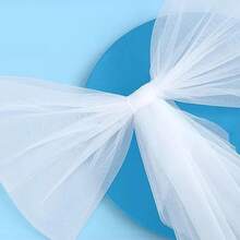 Classic Bride Bow White Tulle, Bow Veil Bridal Bachelorette Accessories, Bridal Veil Wedding Hair Clip For Women & Bridal Shower, Party Hair Bridesmaid Favors, Engagement Gifts - 1 - 查看 5