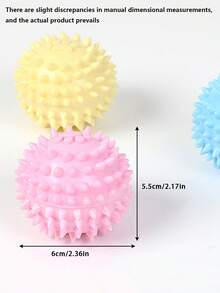 1pc Dog Training Toy Footprint Pattern Self-entertainment Ball Toy