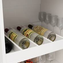 360° Rotating Standing Desk (105 X 39 X 102 Frame) With 4 Drawers And Open Shelves, Suitable For Dining Room/Office/Living Room, White - White + MDF - View 8