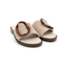 Carmela Sandales plates pour femmes - Beige - Voir 5