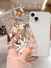 1 Ốp lưng điện thoại TPU toàn diện họa tiết động vật thiên thần thời trang & độc đáo tương thích với iPhone/Galaxy/17/17Air/17Pro/17ProMax/16/16Pro/16Plus/15/15ProMax/15Pro/11/12/13/14ProMax/12Mini/13Mini/11Pro/11ProMax/12Pro/12ProMax/13Pro/13ProMax/14Pro/14ProMax, sáng tạo & thanh lịch - Nhiều màu - Xem 4