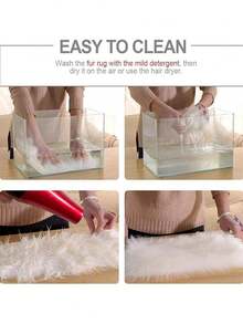 Solid Plush Cushion Cover Without Filler - Black - View 7