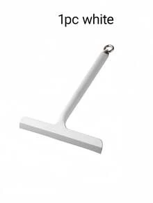 1pc Powerful Silicone Glass Squeegee, Anti-Slip Grip, Wear-Resistant And Durable, Compact And Miniature, Ergonomic Handle, Multi-Functional Glass Cleaning Tool, Suitable For Household Bathrooms And Car Glass Use, Window Cleaning Tool