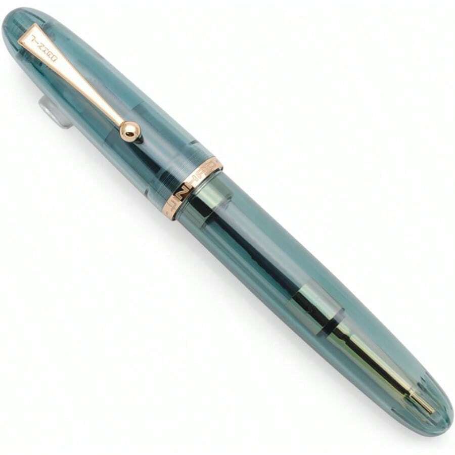 JINHAO 9019 Fountain Pen Dadao Series With High-Capacity Ink Converter Transparent Light Blue Medium Nib 0.7mm - 透明淺藍色+中型筆尖 0.7mm - 查看 1