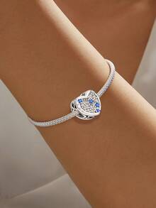 1pc Beads, Suitable For Women Bracelet, Bangle DIY Jewelry Making And Daily Outfit Matching, Suitable For Girls Wearing - Heart-shaped Constellation - View 5