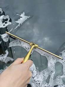 Magic Glass Squeegee Stainless Steel - Heavy Duty Window Cleaner For Bathroom/Toilet, Home & Commercial Must-Have Birthday Decarations New Year Gifts, Valentine's Day Gifts - Multicolor - View 10