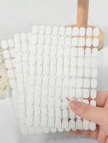 200pcs Double-Sided Adhesive Transparent Nail Crystal Glue, Nail Art Tools, Nail Art Materials, Nail Art Tools, Nail Art Supplies, Back To School, Nail Art, Nail Sticker Tools