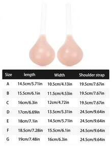 1 chiếc áo ngực silicon tự dính dành cho nữ, cỡ lớn, dây đeo vô hình, thiết kế nâng đỡ và tôn dáng, kiểu không dây tự dính, phù hợp với váy cưới/váy dạ hội, váy hở lưng, váy hai dây, váy ôm sát, áo xuyên thấu, trang phục hai dây, tiệc cưới, du lịch, tiệc tùng, trang phục cocktail, đám cưới/lễ hội. - Nhiều màu - Xem 3