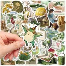 50-Pack YWWBLD Vintage Countryside Stickers, American Style, Creative Simple Design, For Scrapbooking, Phone Cases, Laptops, Tablets, Skateboards, Guitars, Party Favors, Luggage, Gift Boxes, Water Bottles, Helmets Decor - 50 cái/bộ - Xem 9