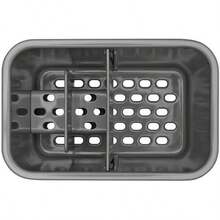 Good Grips - Organizador de Lavabo, Color Blanco - Acero Inoxidable - Ver 2