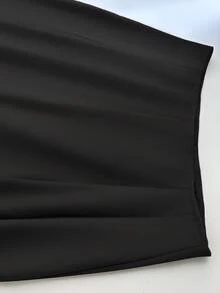 Women's Casual High Waist Zipper Front Carrot Pants, Suitable For Commuting In Autumn Black Spring - Black - View 11