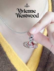 Vivienne Westwood New Tiny Orb Pendant Necklace - Silver - View 6