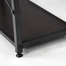 Outdoor Table - Right Shelf Dark Brown + Particle Board1 - View 6