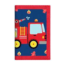 3-Fold Wallet, Cartoon Car And Dinosaur Printed, Durable Polyester Material With Zipper Pocket And Key Ring, Suitable For Daily Coin Purse - Multicolor - View 19