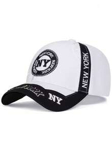 New Embroidered NY Letter Baseball Cap, Suitable For Outdoor Sports And Travel, Essential Snapback Hat - Little NY - View 6