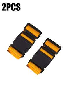 1pc Adjustable Multi-Purpose Luggage Strap, Vibrant One-Piece Luggage Belt Without Lock, Outdoor Travel Binding Straps, Easy-To-Use PP Buckle, Convenient Storage And Carry, Suitable For Carefree Travel And Anti-Theft, Can Be Used For Luggage, Tents, Moisture Proof Mats, Backpacks, Travel Gear, Quilts, Yoga Mats, Waist Belts, Slimming Waist Belts, Household Binding, Etc. Bag For School School Accessories School Stuff - Multicolor - View 31