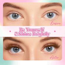 FADVAN Extensão de Cílios Misturada em Cachos Escuros/Claros com 14 Linhas, 9-16mm 30D/40D, Ventiladores Pré-Montados Termobondados DIY, Cílios Coloridos Naturais Macios e de Aparência Natural, Multi-Tipo