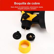 pistola pintura eletrica,pistola pintar electrica,pistola pintura bateria ,pistola pintura eletrica pulverizador 2,pulverizador tinta,pistola pintura automotiva,Pistola de Pintura de Alta Presión, Compacta para Proyectos de Bricolaje y Hogar - Amarillo - Ver 5