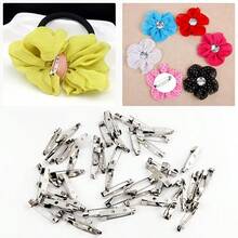 100 Pieces Of Silver Brooch Pin Fasteners, Strip Pins - Suitable For Badges, DIY Projects, Sewing, Party, Wedding Name Tags, And Clothing Accessory Fixation - Multicolor - View 7