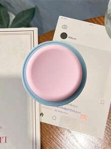 Giá đỡ điện thoại đệm khí từ tính silicon màu Macaron, giá đỡ để bàn hấp thụ, có thể gập lại - Nhiều màu - Xem 10