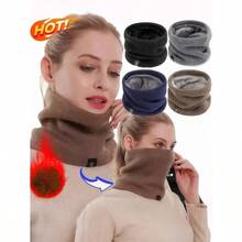 Multifunctional Protection Mask Scarf For Outdoor Sports Ipc Winter Neck Wamer Men Ski, Neck Gaiter Face Scarf Women,Fleece Scarf For Men Gaiter Mask, Thick Windproof Scarves For Cold Weather Protection