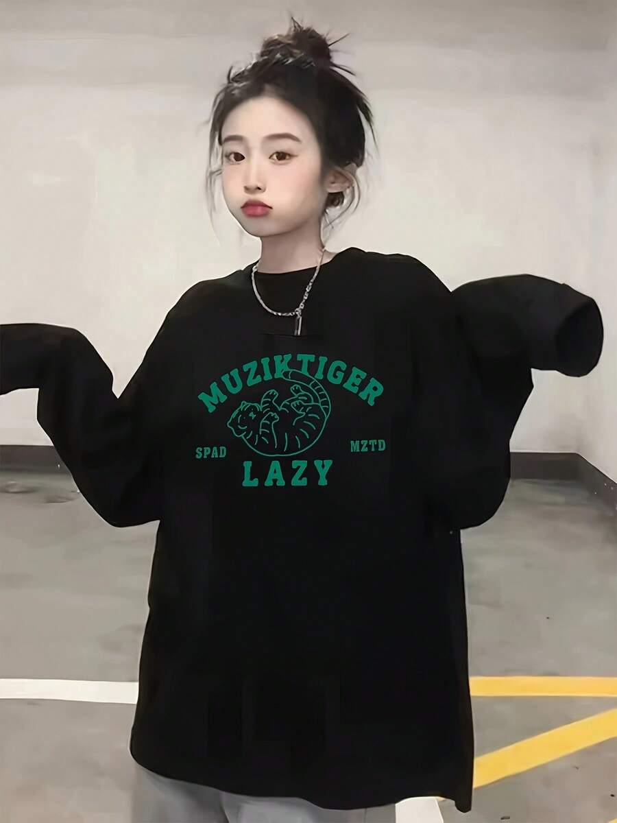 Women T-Shirts - Black - View 1