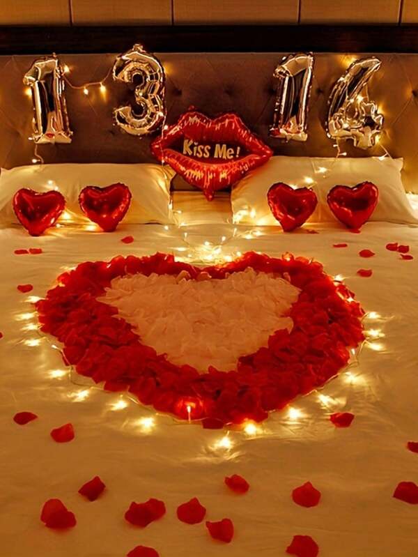 Silk Rose Petals - Perfect For Valentine's Day, Weddings & Birthdays | Versatile Decorations & Gifts