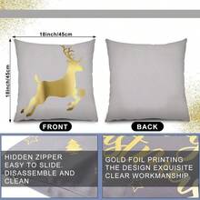 Pillow Case - GrisDorado - View 2