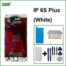 RHOT 适用于 6/6S/6 Plus/6s Plus 的白色液晶显示屏；适用于 7/7 Plus/8/8 Plus 的液晶触摸屏组件；液晶显示屏数字化仪组件更换零件 - White - 查看 9
