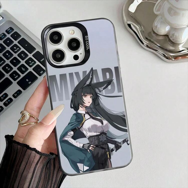 Funda de teléfono Miyabi Zenless Zone Zero para Apple 11 12 13 14 15 16 17 Pro Max Plus, protector de teléfono con revestimiento - Z6 - Añade 13