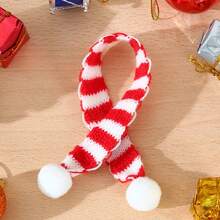 1pc Mini Pet Winter Sweater, Thick & Warm Clothing, New Christmas Hamster Knitted Sweater, Soft Material, Cute Outfit For 10cm~14cm Small Hamsters, Christmas Gift For Little Pets, Hamster Christmas & New Year Theme Sweater