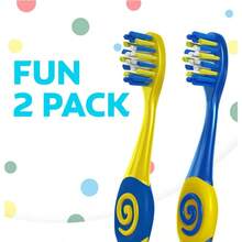 SLAW   Extra Soft Toothbrush For Toothbrush Pack With Built In Suction Cup Toothbrush Holder Designed For Ages 2 And Up Extra Soft Bristles 2 Pack - 2Count - View 2