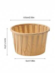 100 قالب كب كيك ، أكواب ورقية صغيرة للخبز ، أكواب كيك ورقية قابلة للتخلص منها ، حاملات كيك ورقية ، خبز حلوى DIY ، حفلات الزفاف وأعياد الميلاد وأعياد الأطفال (بني) ، أكواب كب كيك ورقية ملونة بلون واحد 50 قطعة - متعدد الألوان - مشاهدة 10