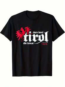 2025 New Product Loyalty To Tiroler Adlermen T-Shirt S-XXXL - Black - View 6